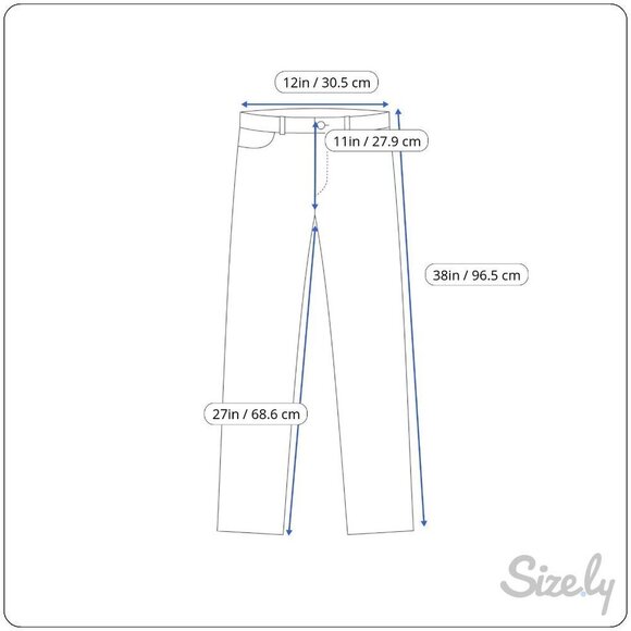 Vintage BONGO 80s / 90s Hi Rise Black Mom Jeans Size 24 - Picture 8 of 8